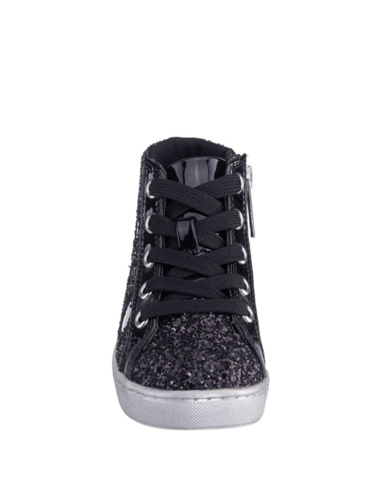 CASS Little Glitter High Top Sneakers
