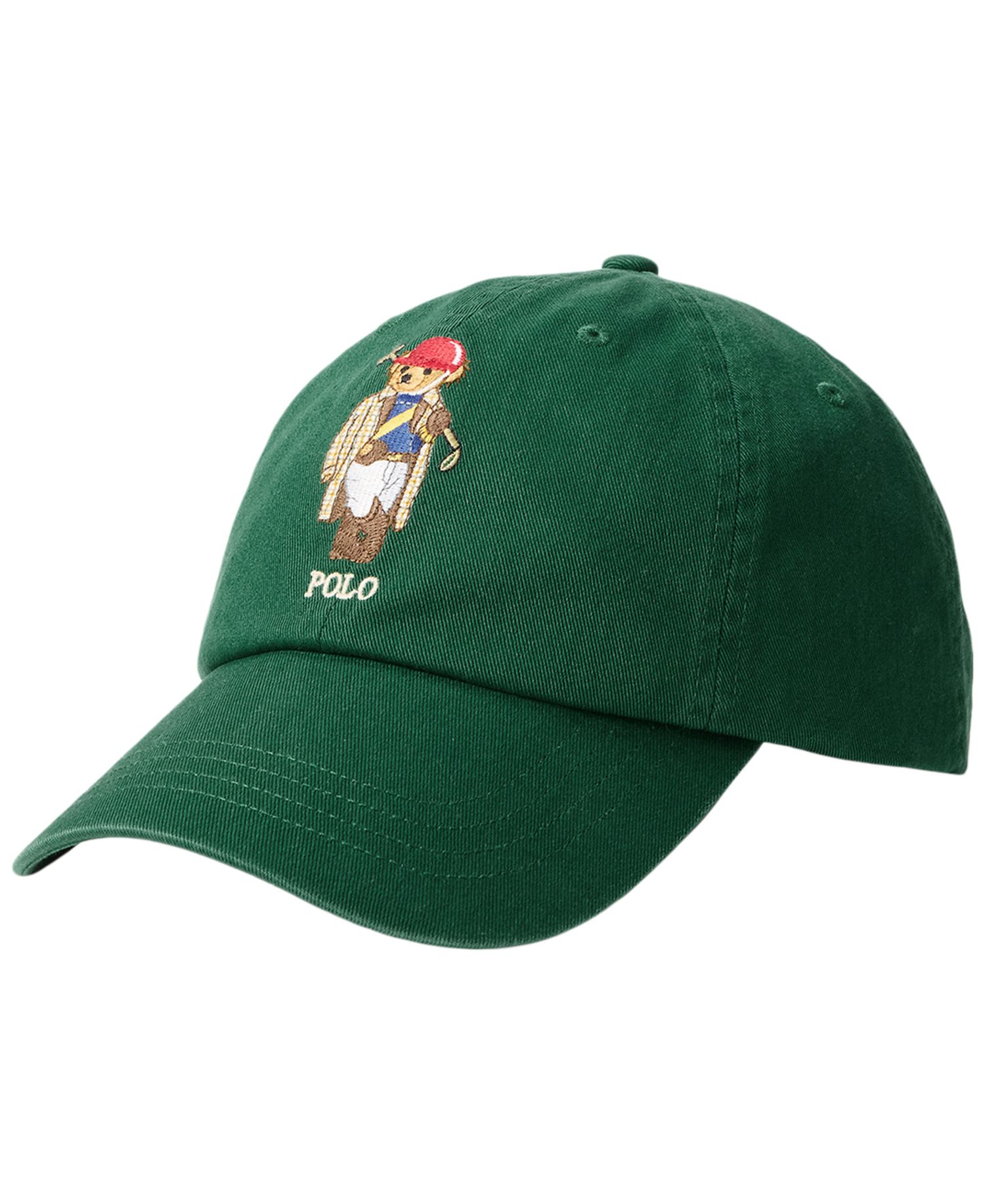 Мужская бейсболка Polo Bear из саржи