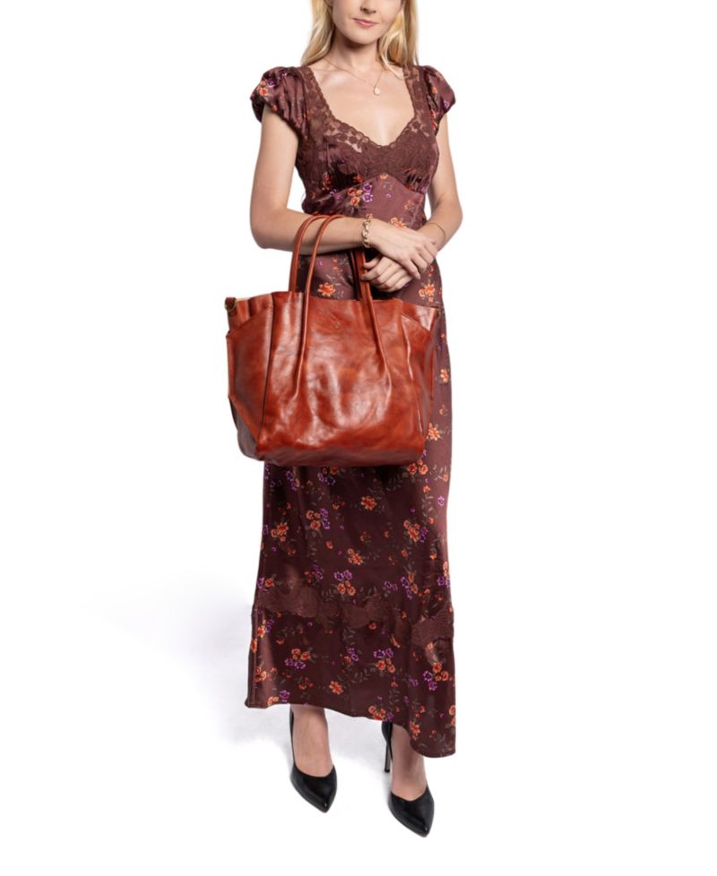 Sprout Land Extra-Large Leather Tote Bag