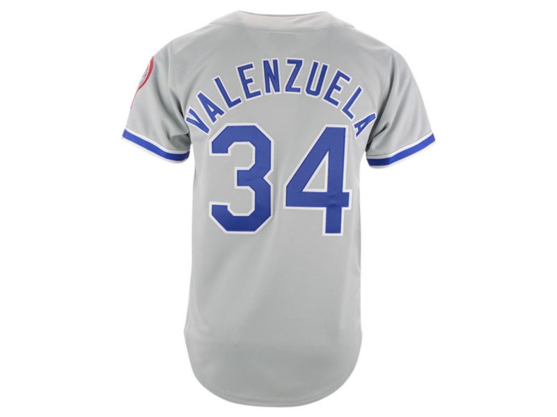 Los Angeles Dodgers Men's Authentic Cooperstown Jersey Fernando Valenzuela