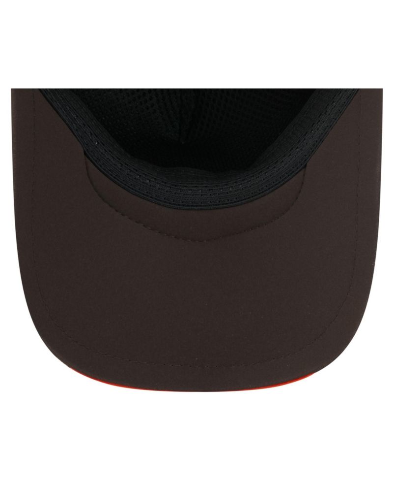 Men's Brown Cleveland Browns 2026 Sideline Apex 9FORTY Adjustable Trucker Hat
