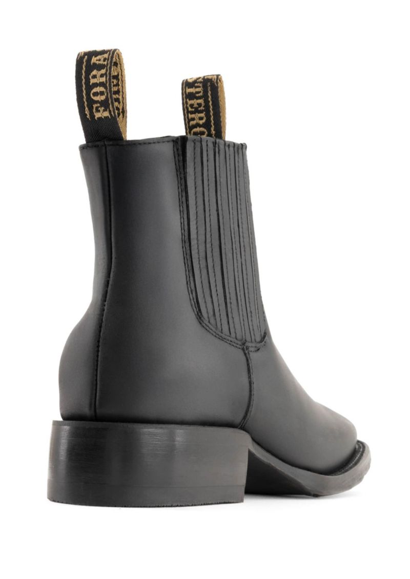 Men's Leather Chelsea Booties
