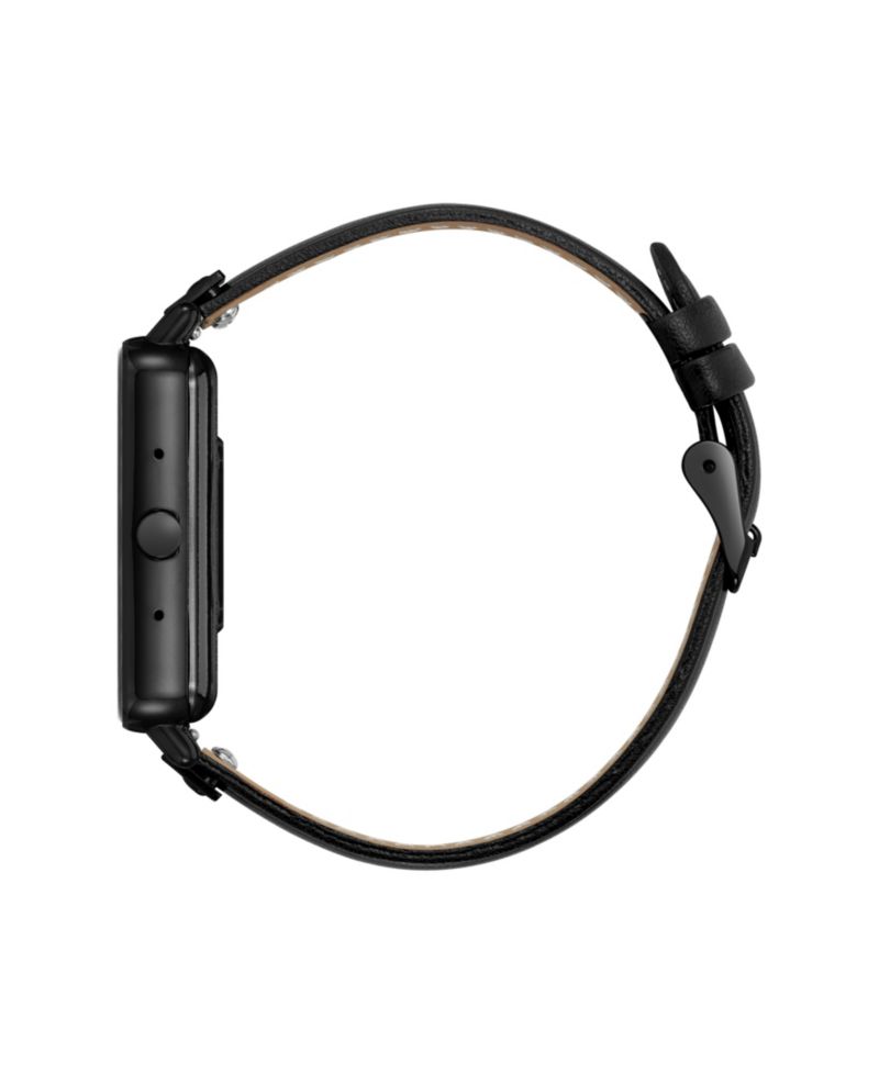 Women's Connect It Illume Smartwatch with Black Leather and White Silicone Band, 37mm
