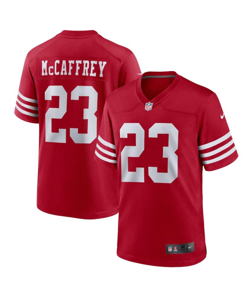 Big Boys Christian McCaffrey San Francisco 49ers Game Jersey