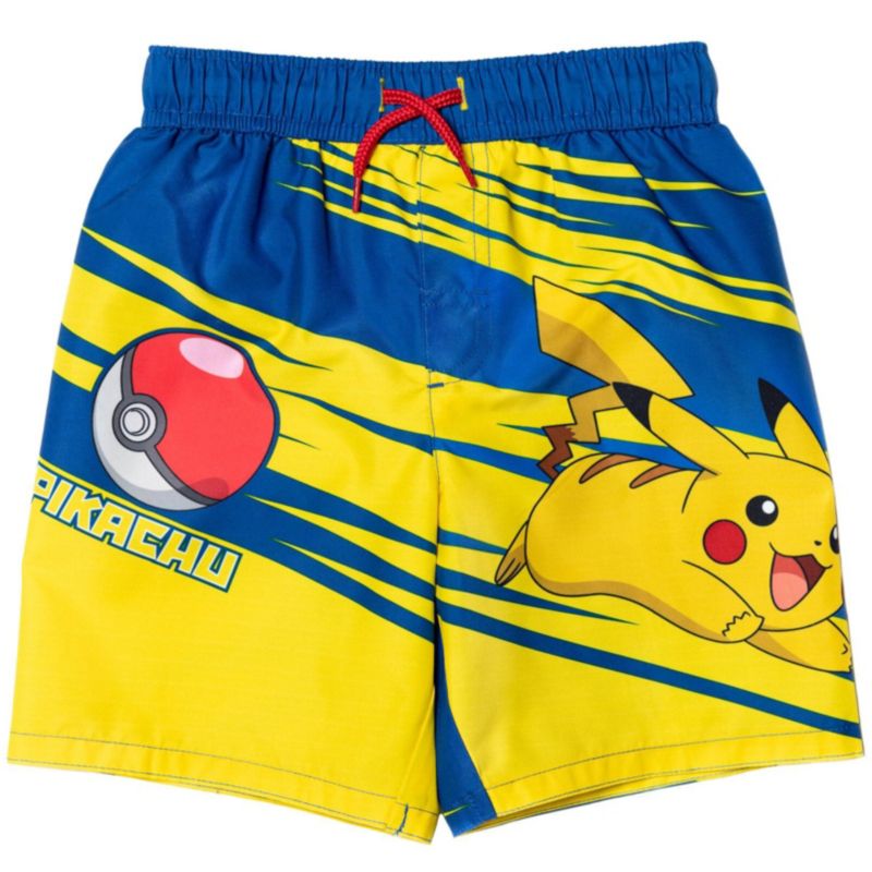 Boys' 2-Piece Swimwear Rash Guard and Swim Trunks Set