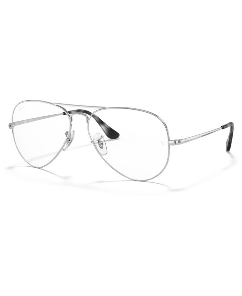 Unisex Pilot/Aviator Metal RB6489 Aviator Optics Eyeglasses