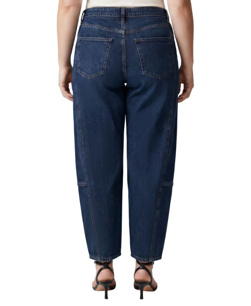 Plus Size Slim Barrel Jeans