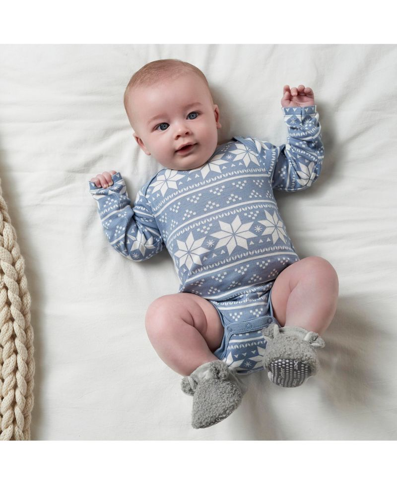 Baby Boys Long Sleeve Onesies Bodysuits, 6-Pack