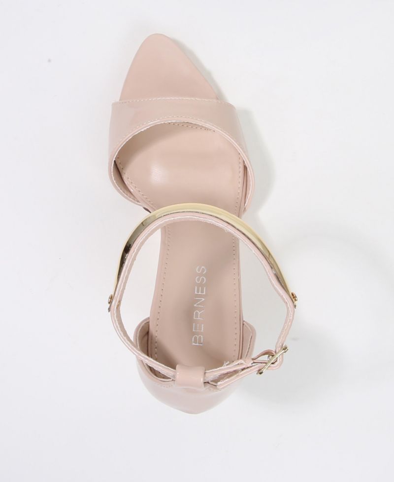 Women's Hunter Stiletto Sandals with Gold-Tone Metal Accent