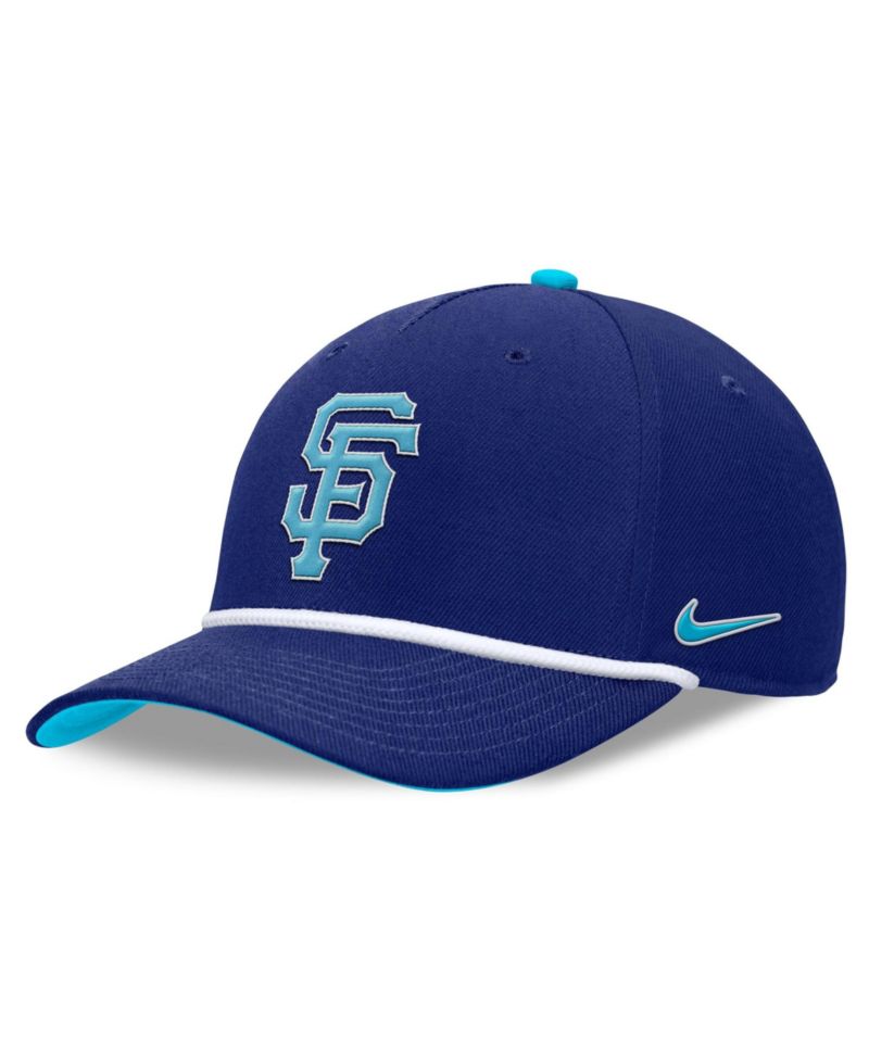 Men's Royal San Francisco Giants Rise Adjustable Hat