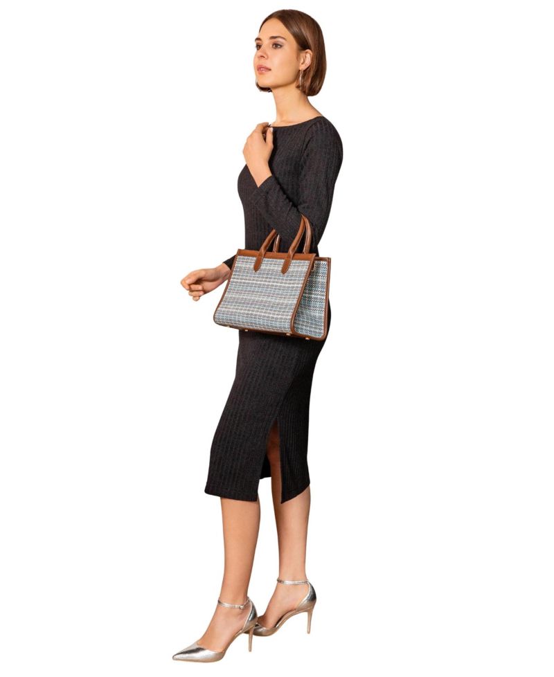Women's Ribbed Long-Sleeve Boat-Neck Midi Dress