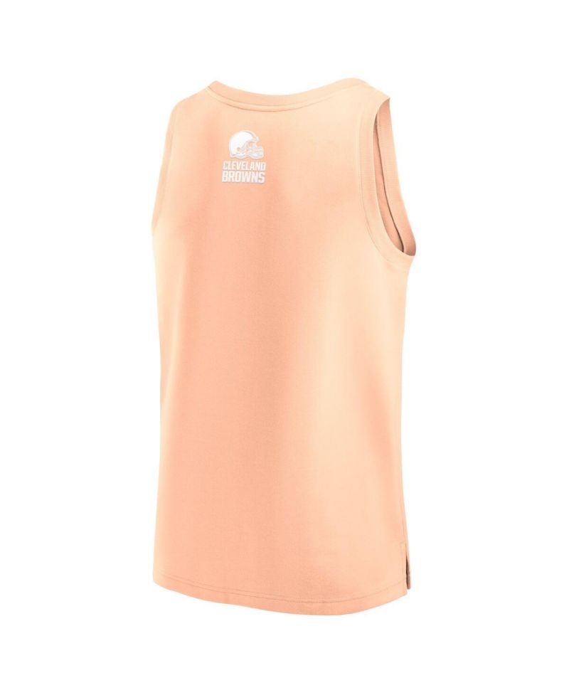 Men's Light Pink Cleveland Browns Elements Tank Top