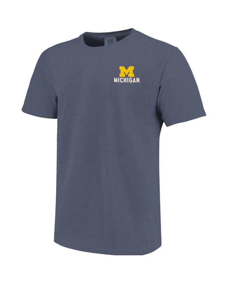 Big Boys and Girls Navy Michigan Wolverines Local Campus Scene T-Shirt