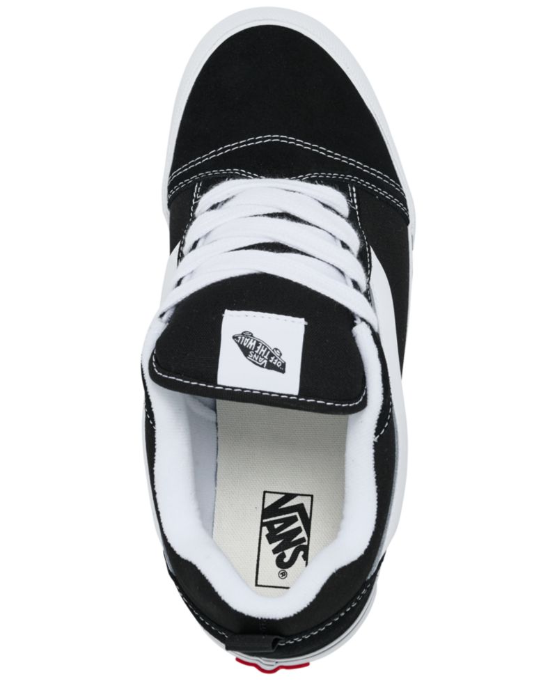Big Kids Knu Skool Low-Top Lace-Up Puffy Tongue and Ankle Collar Sneakers from Finish Line