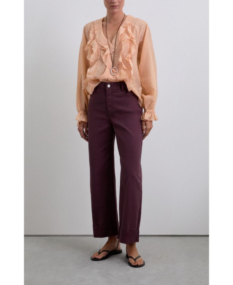 Women's Leopardfrills Shirt