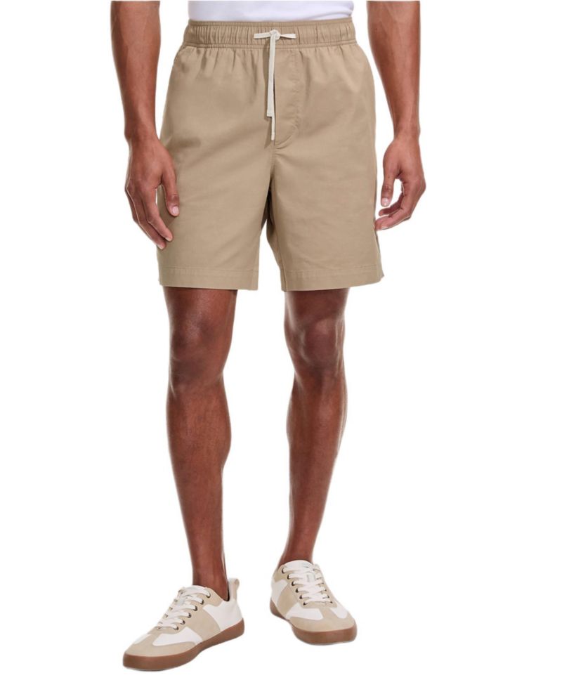 Men's 7" Lightweight Twill Pull On Deck Short