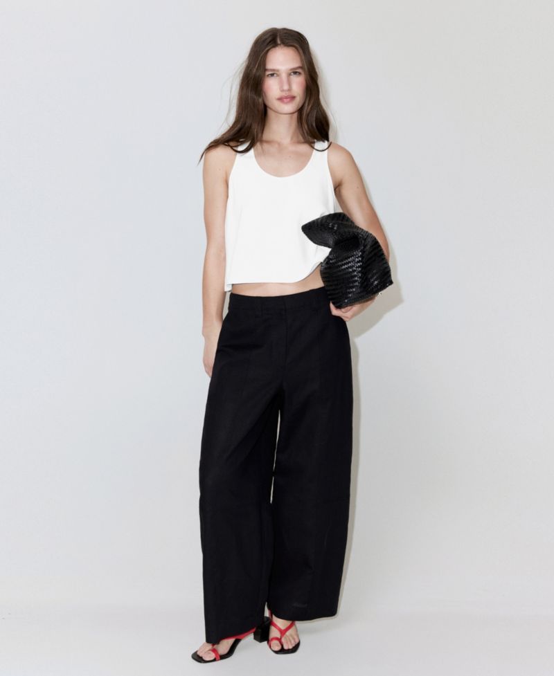 Women's Flowy Crop Top