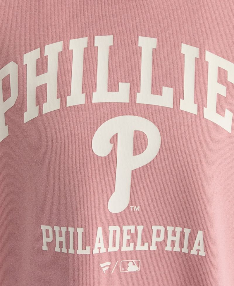 Women's Philadelphia Phillies Iconic Boxy Cropped T-Shirt