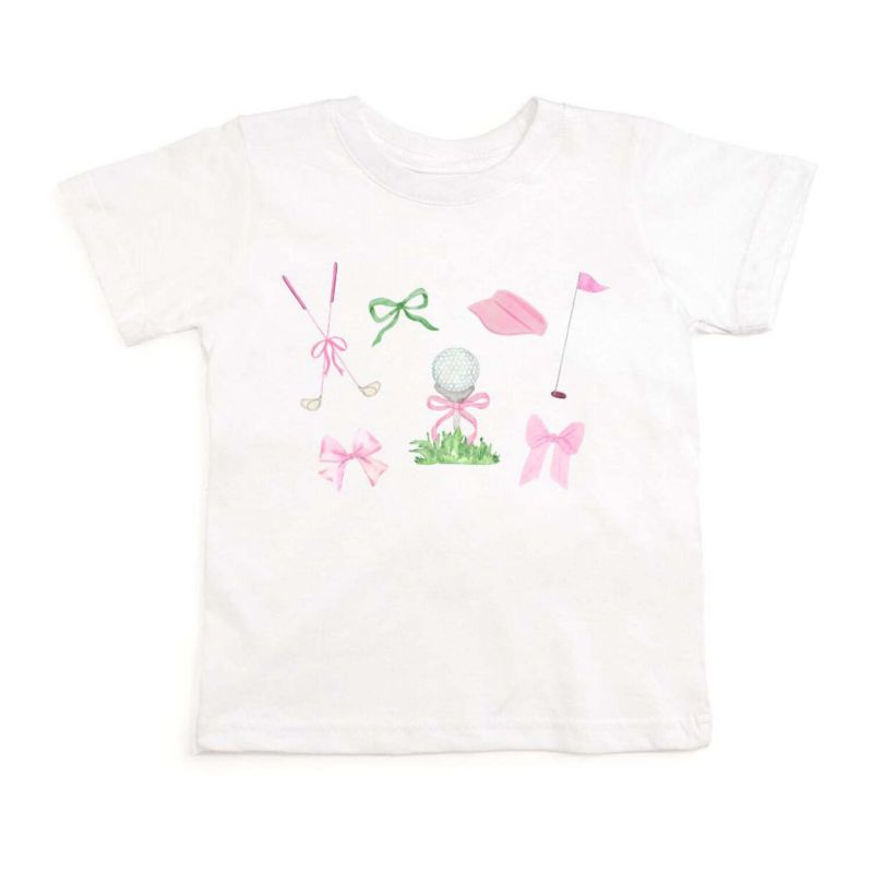 Baby Girls Golf Icon Short Sleeve T-Shirt