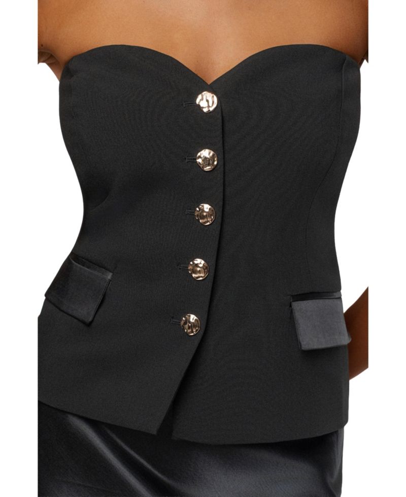 Women's Button Front Vest