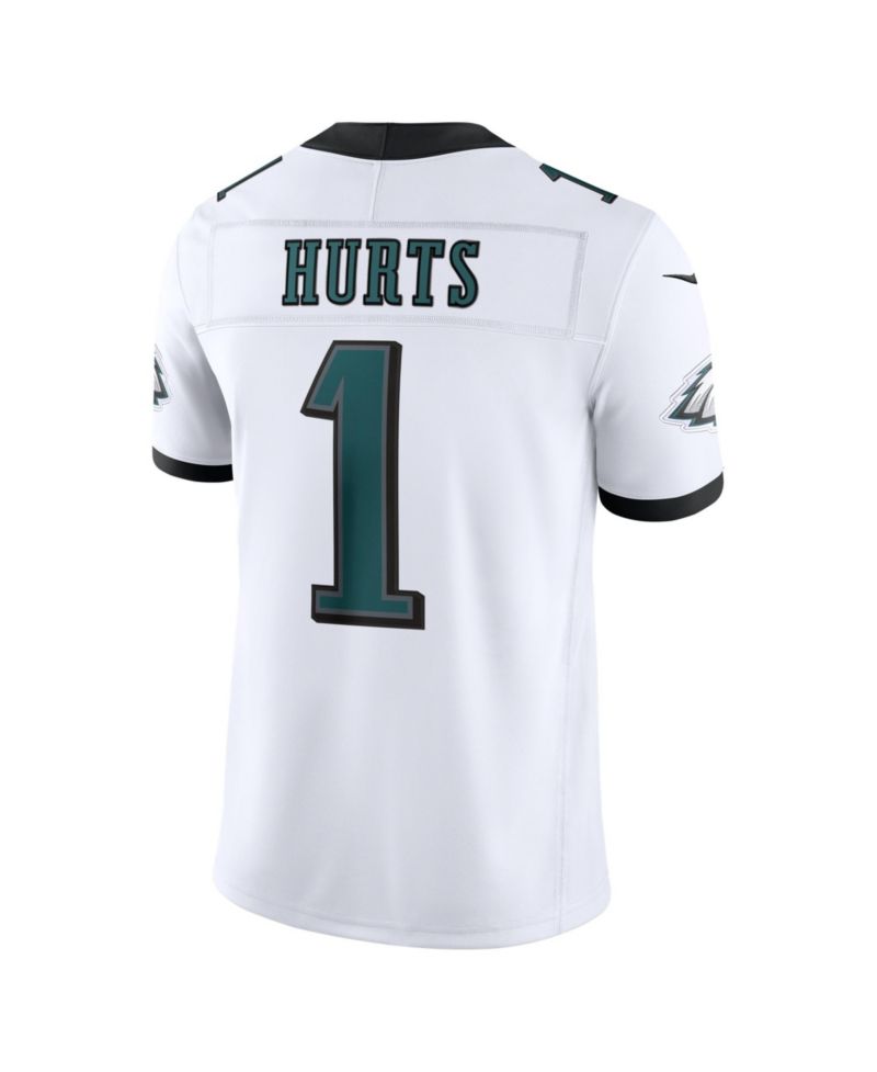 Men's Jalen Hurts White Philadelphia Eagles Vapor F.U.S.E. Stitched Limited Jersey