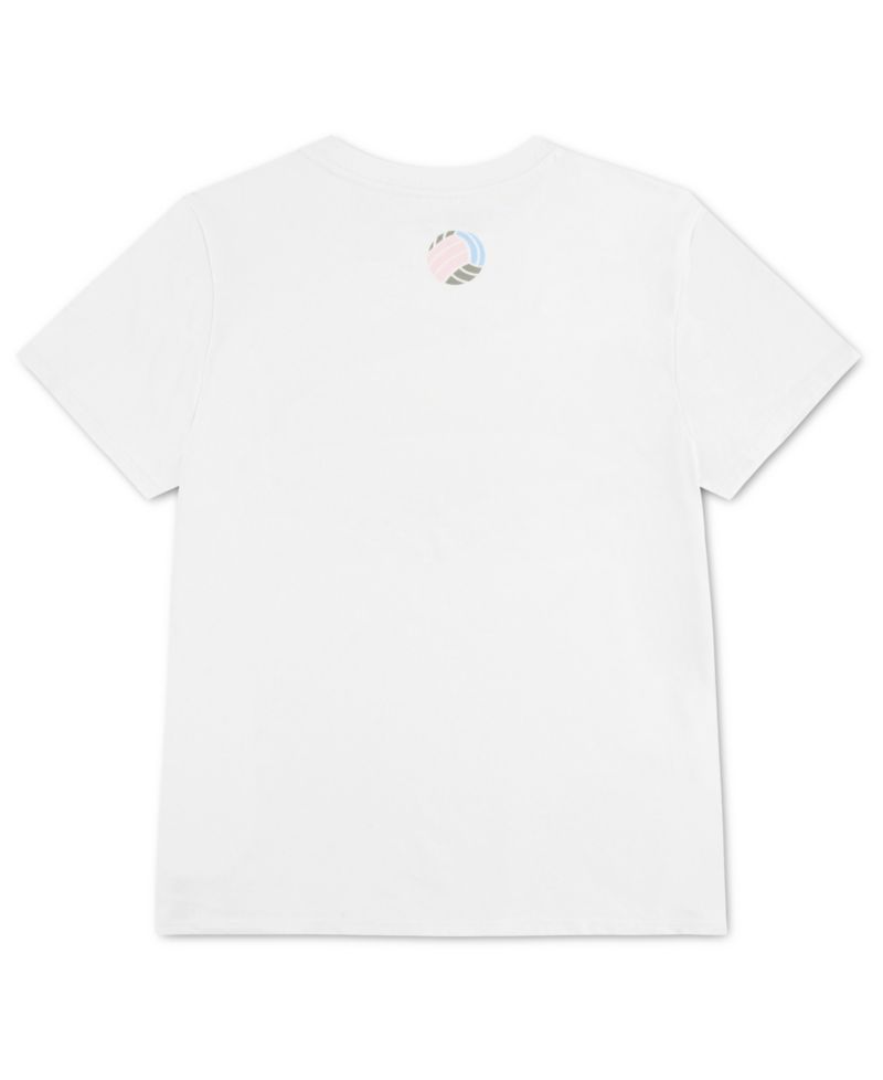 Girls' Volleyball League Oversized Crewneck T-Shirt