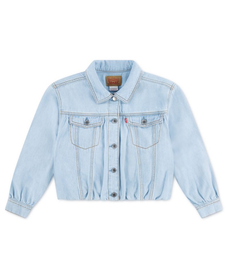Girls' 7-16 Bubble Trucker Jacket