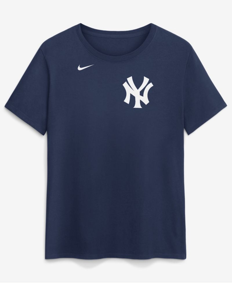 Women's Navy New York Yankees Wordmark T-Shirt