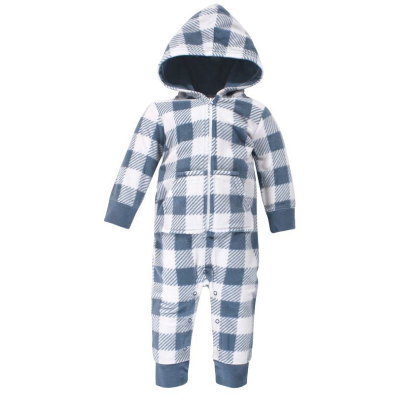 Baby Boys Hudson Plush Fleece All-in-One Playwear