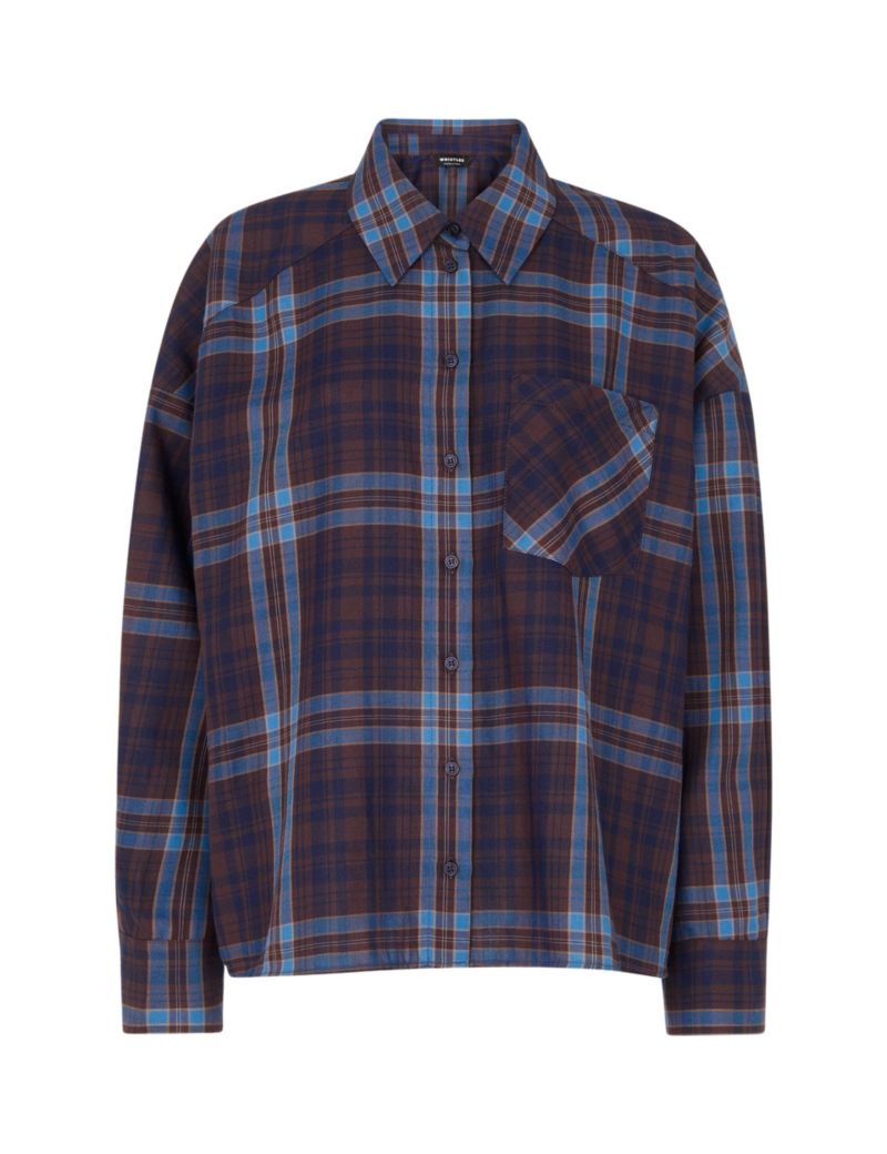 Women's Checked Brushed Cotton Shirt