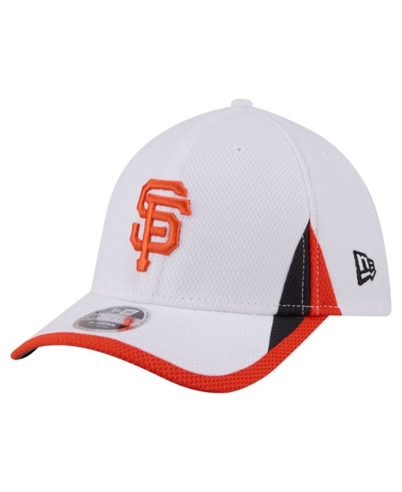 Men's White San Francisco Giants Cut n Sew 39THIRTY Flex Hat