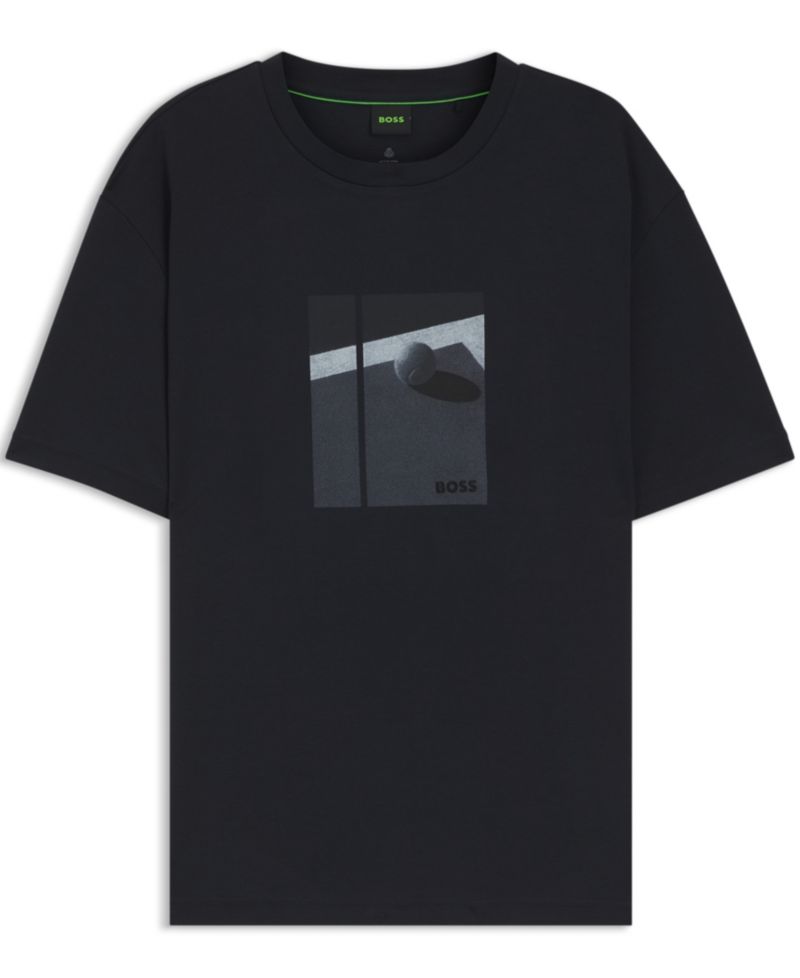 Men's Tennis Artwork Pima-Cotton T-Shirt