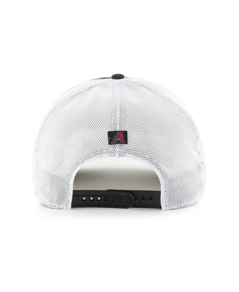 Men's Black Arizona Diamondbacks Brrr Downburst Mesh Hitch Adjustable Hat