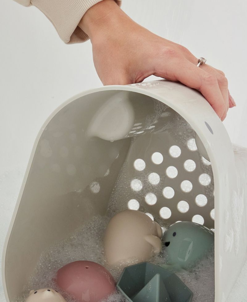 Baby Boys' and Baby Girls' Ellie Bath Toy Drying Storage Caddy