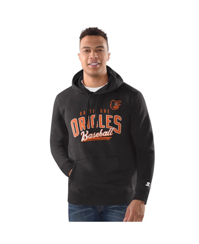 Men's Black Baltimore Orioles Classic Pullover Hoodie
