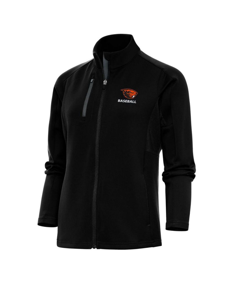 Women's Black Oregon State Beavers Baseball Generation Full-Zip Jacket