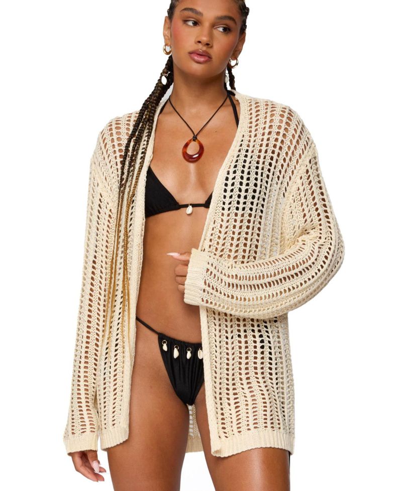 Women's Darcee Oversized Crochet Cardigan