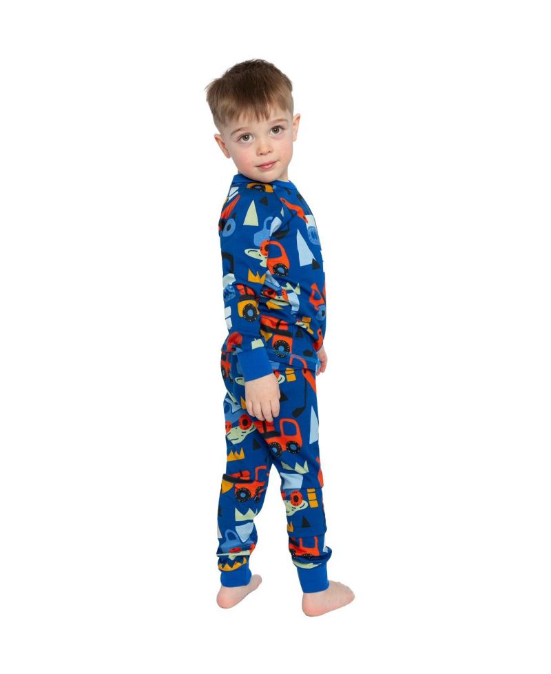 Little and Big Boy's (6-12) Cotton Two Piece Pajama Set