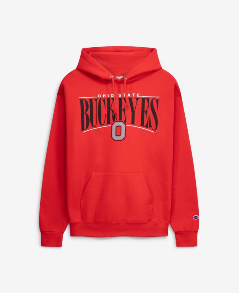 Men's Scarlet Ohio State Buckeyes Team Pride Power Blend Hoodie
