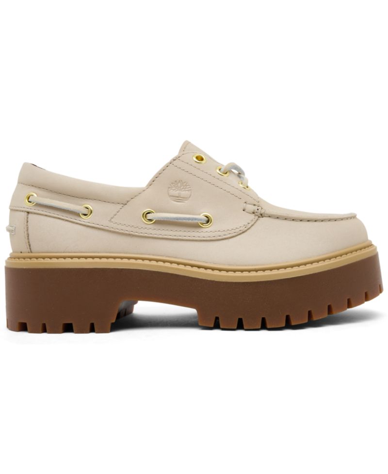 Women's Stone Street Platform Boat Shoes from Finish Line
