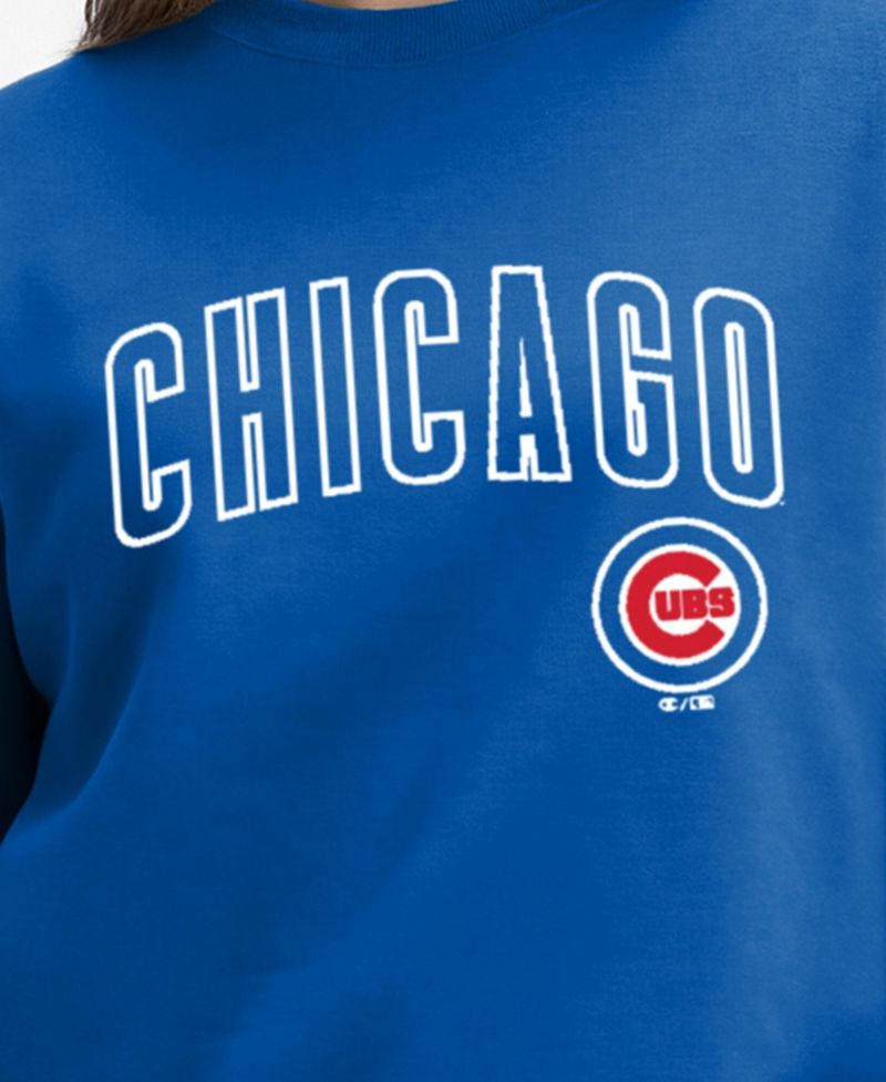 Women's All-Star Chicago Cubs Relaxed-Fit Midweight Cotton-Blend Sweatshirt