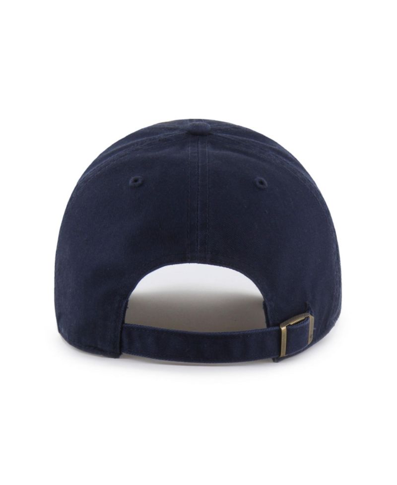Men's '47 Navy Montreal Canadiens Logo Clean Up Adjustable Hat