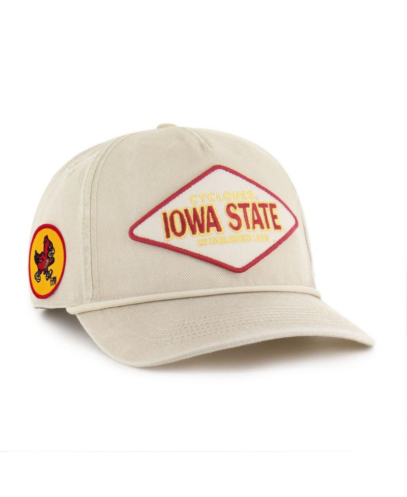 Men's and Women's Cream Iowa State Cyclones Outdoorsmen Cairn Hitch Adjustable Hat