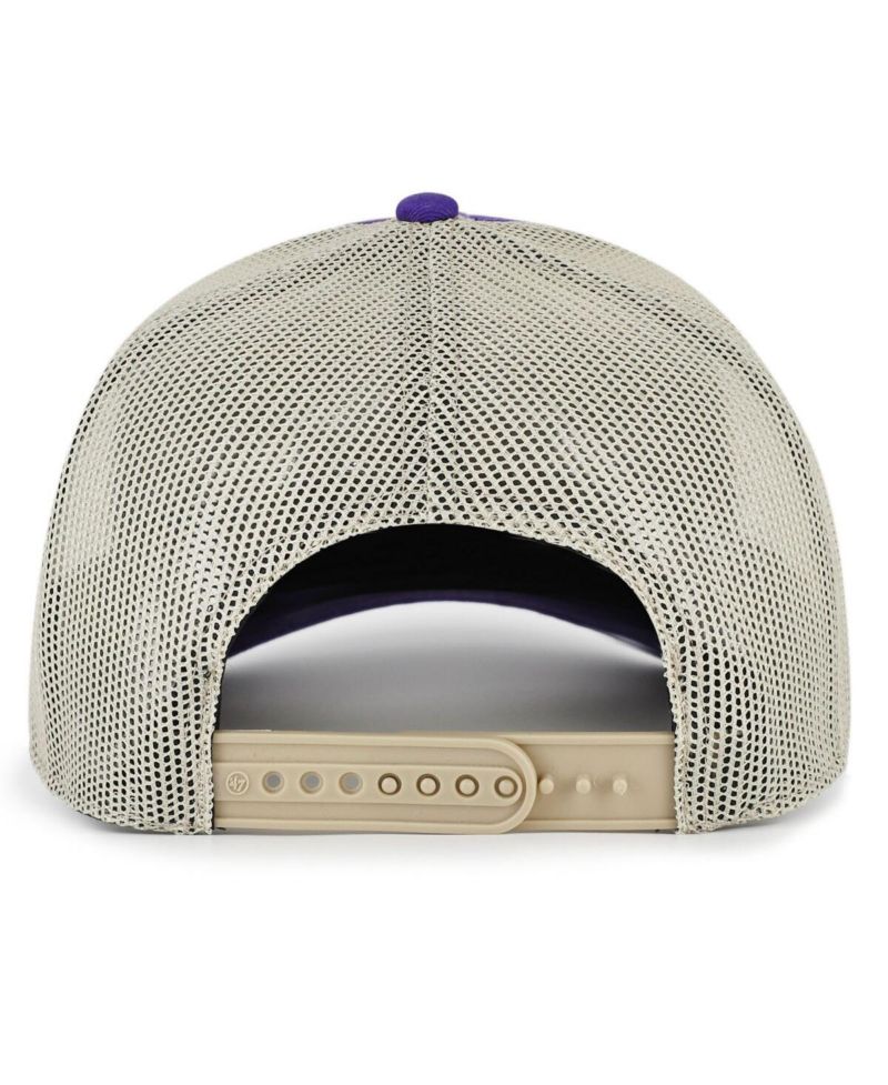 Men's Purple TCU Horned Frogs Arid Adjustable Trucker Hat
