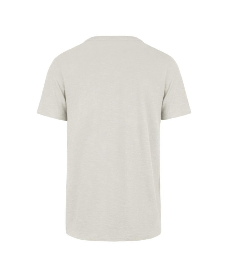 Men's '47 Natural Atlanta Falcons Head On Scrum Slub T-Shirt