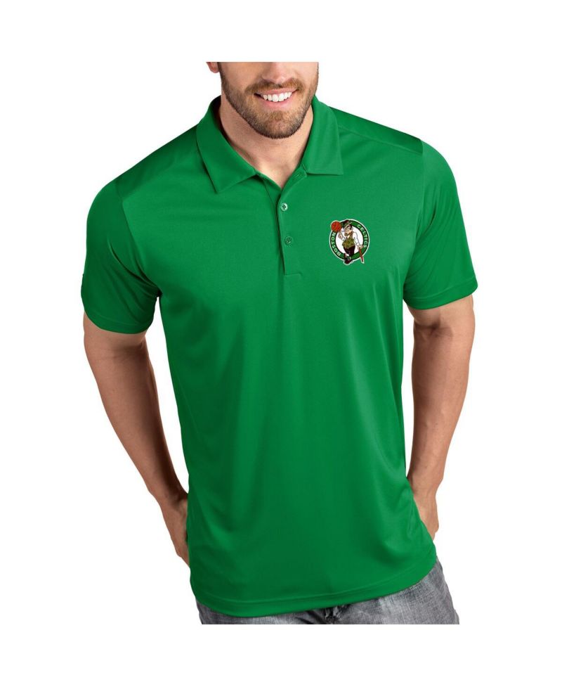 Men's Green Boston Celtics Tribute Polo Shirt