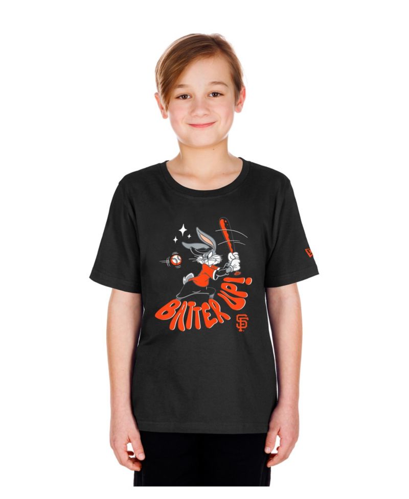 Big Boys and Girls Black San Francisco Giants Looney Tunes T-Shirt