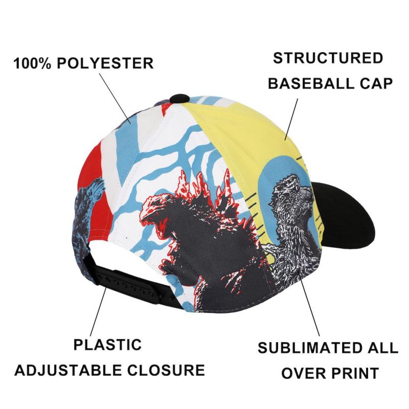 Men's Kanji All-Over Print Adult Baseball Cap