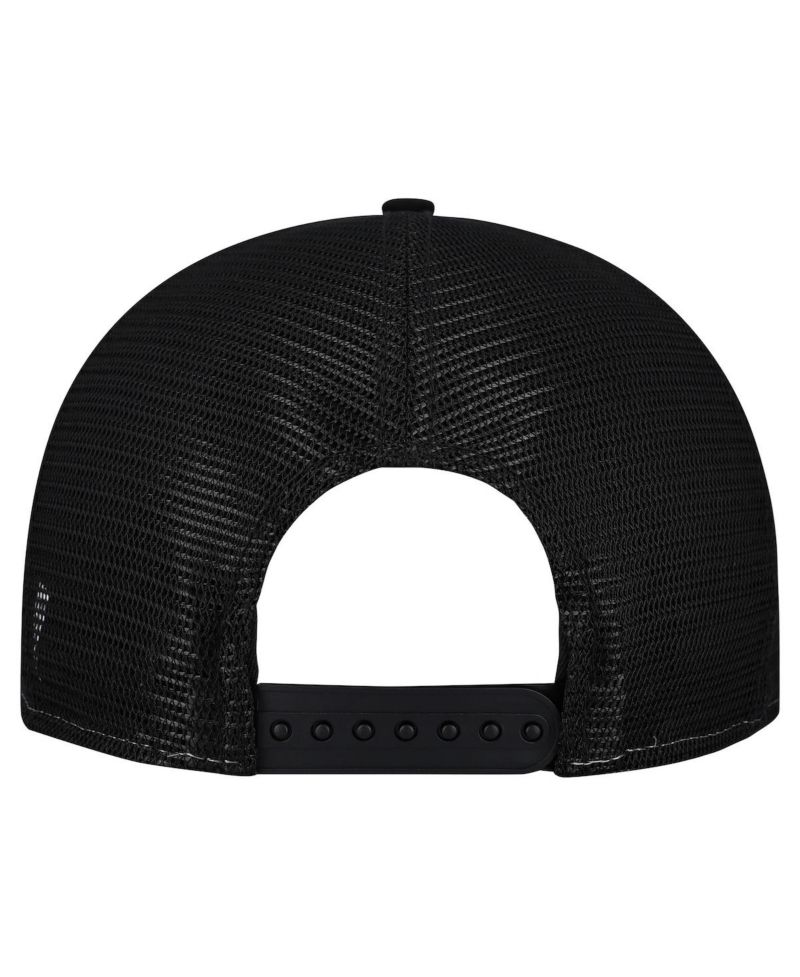Men's Cream/Black Pittsburgh Steelers Cutout A-Frame 9FIFTY Snapback Hat