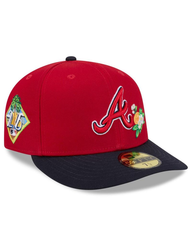 Men's Red/Navy Atlanta Braves 2026 Spring Training 59FIFTY Fitted Hat